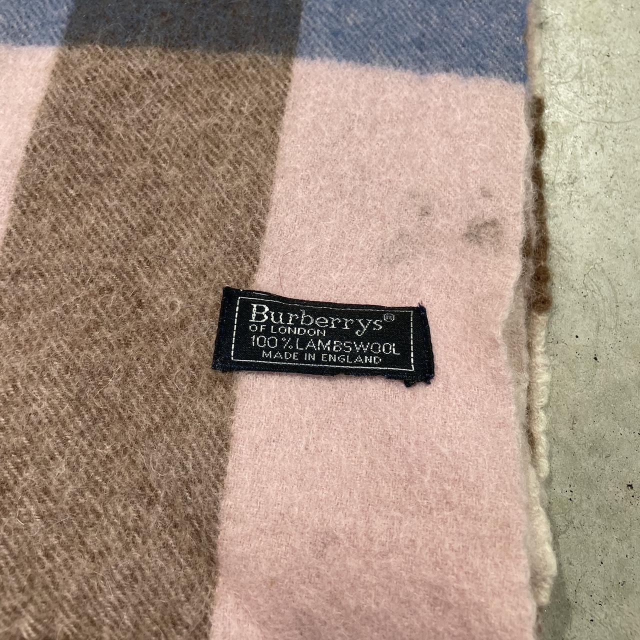90s Burberrys Plaid Scarf