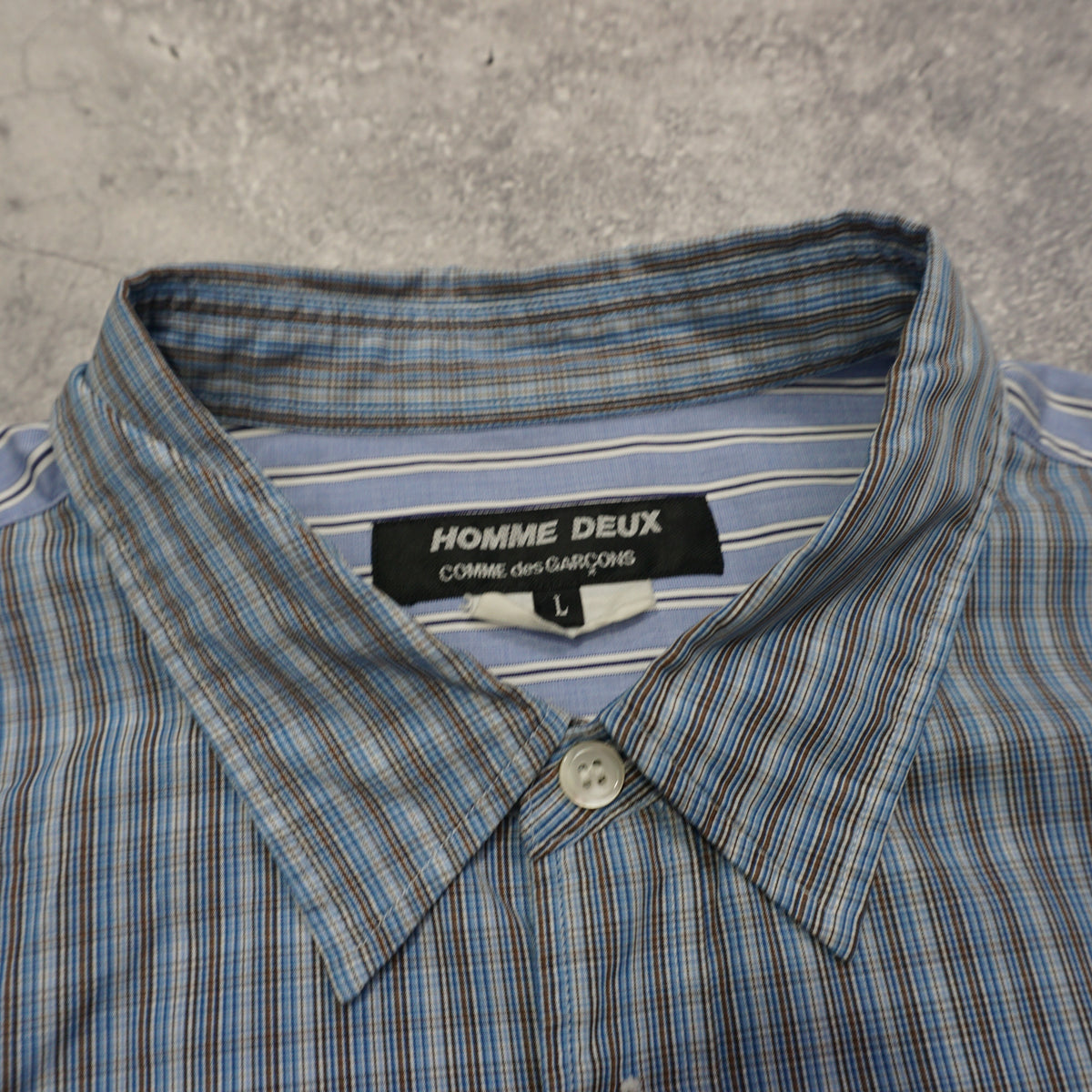Comme Des Garcons Homme Deux Button Up