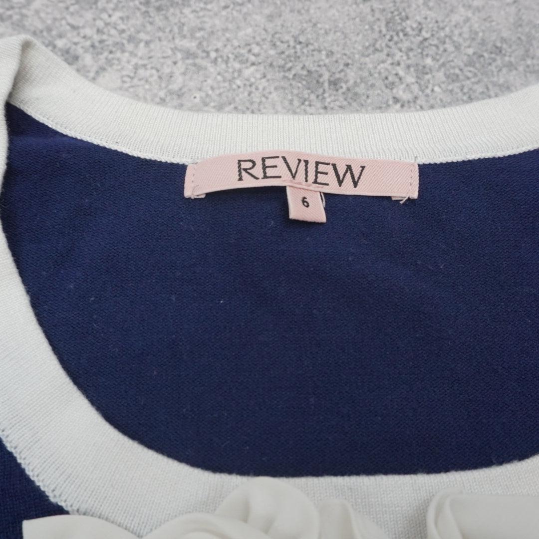 Review Floral Detail Sweater