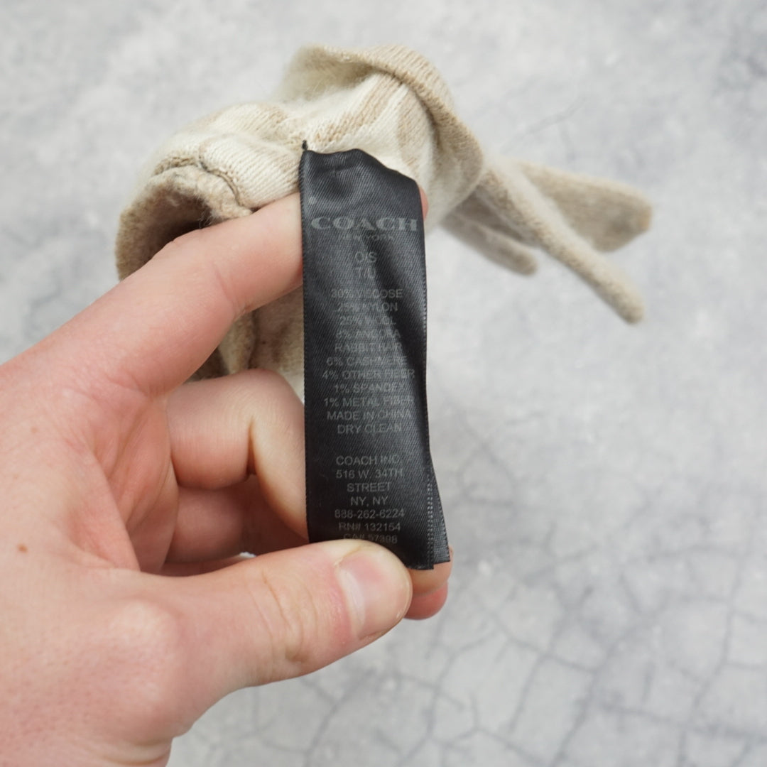 Coach Knit Gloves