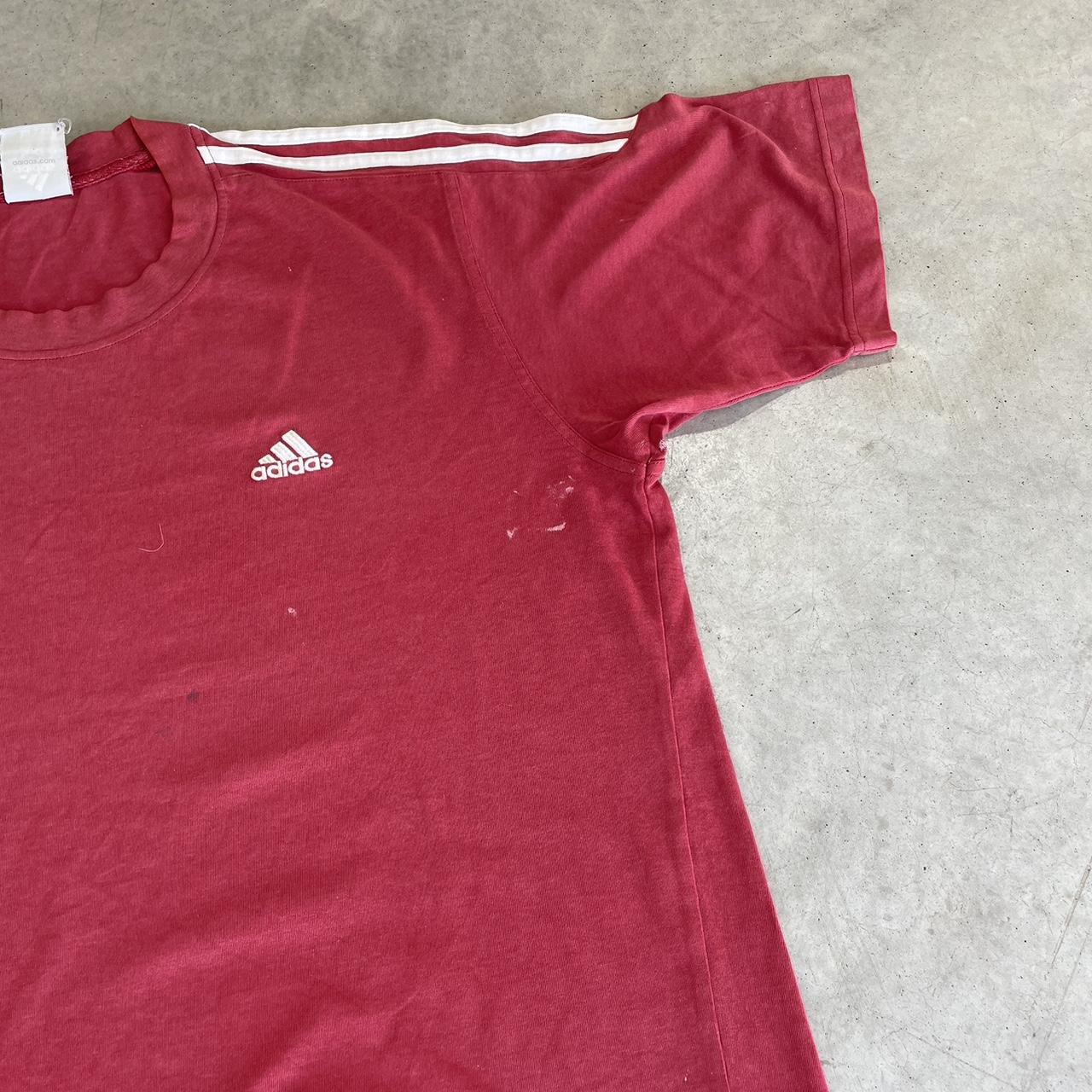 2000s Adidas Y2K heavyweight T-Shirt Boxy