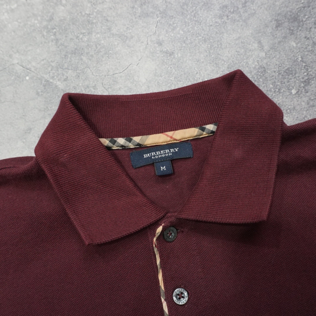 Burberry Long Sleeve Polo