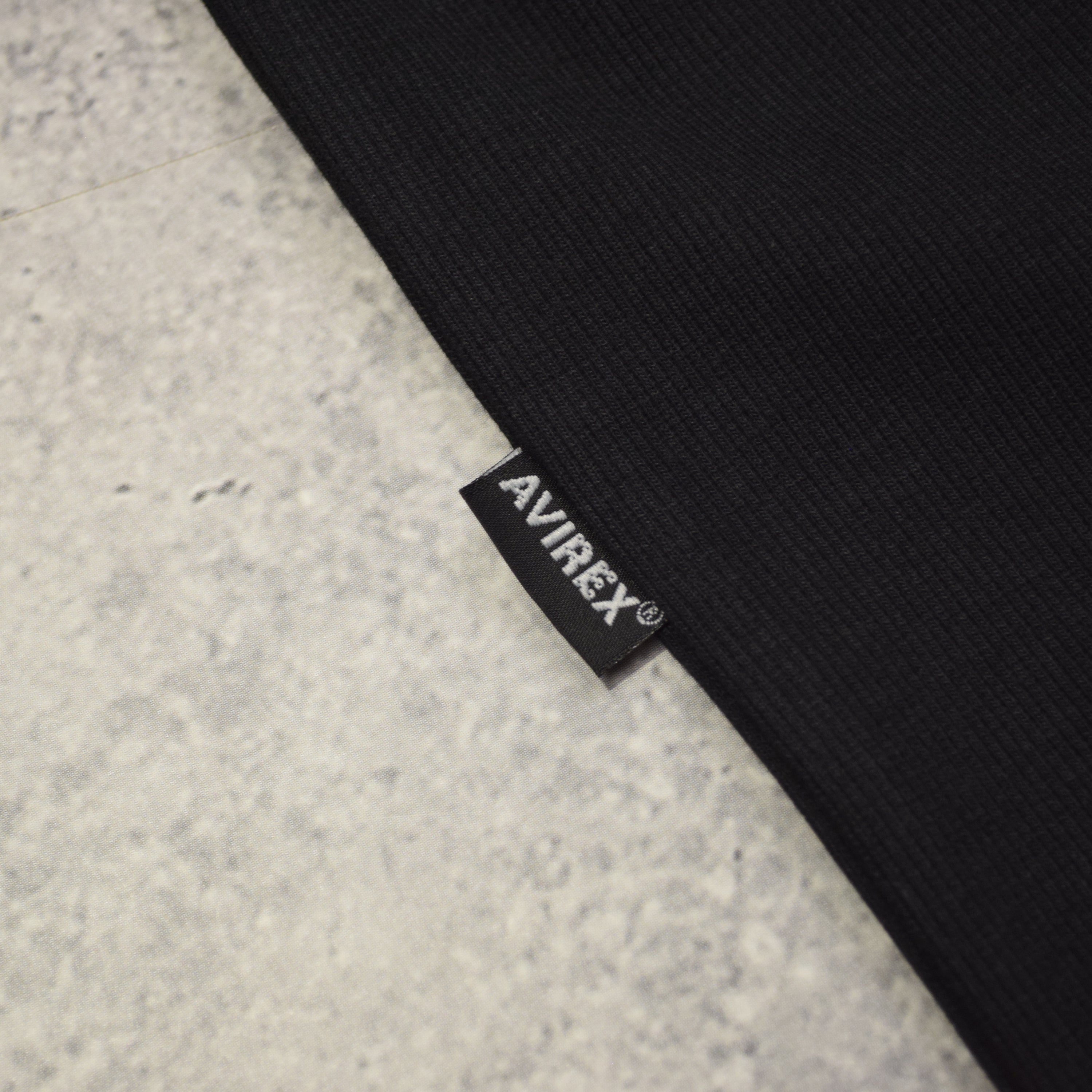 Avirex Ribbed Henley T-Shirt
