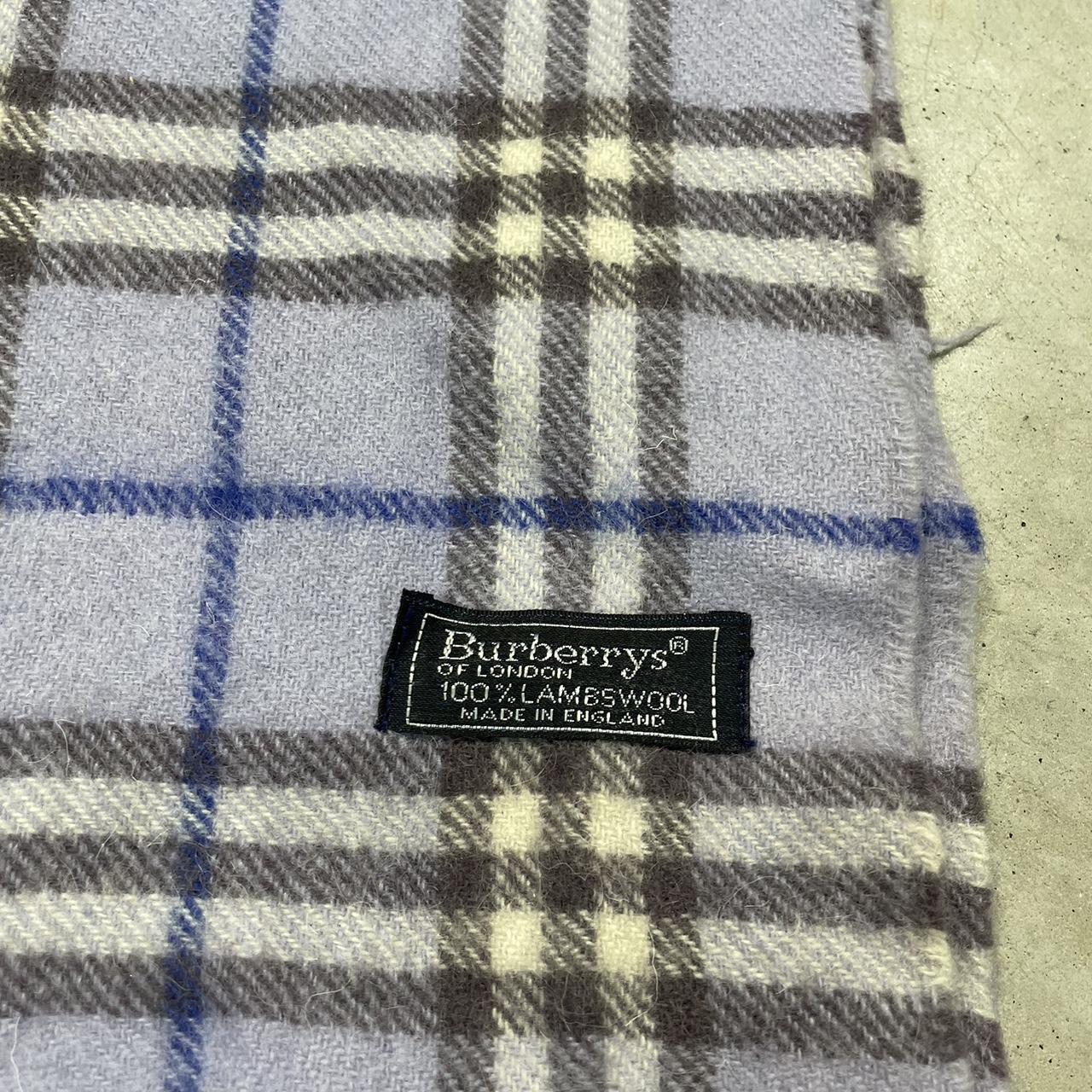 90s Burberrys Plaid Scarf