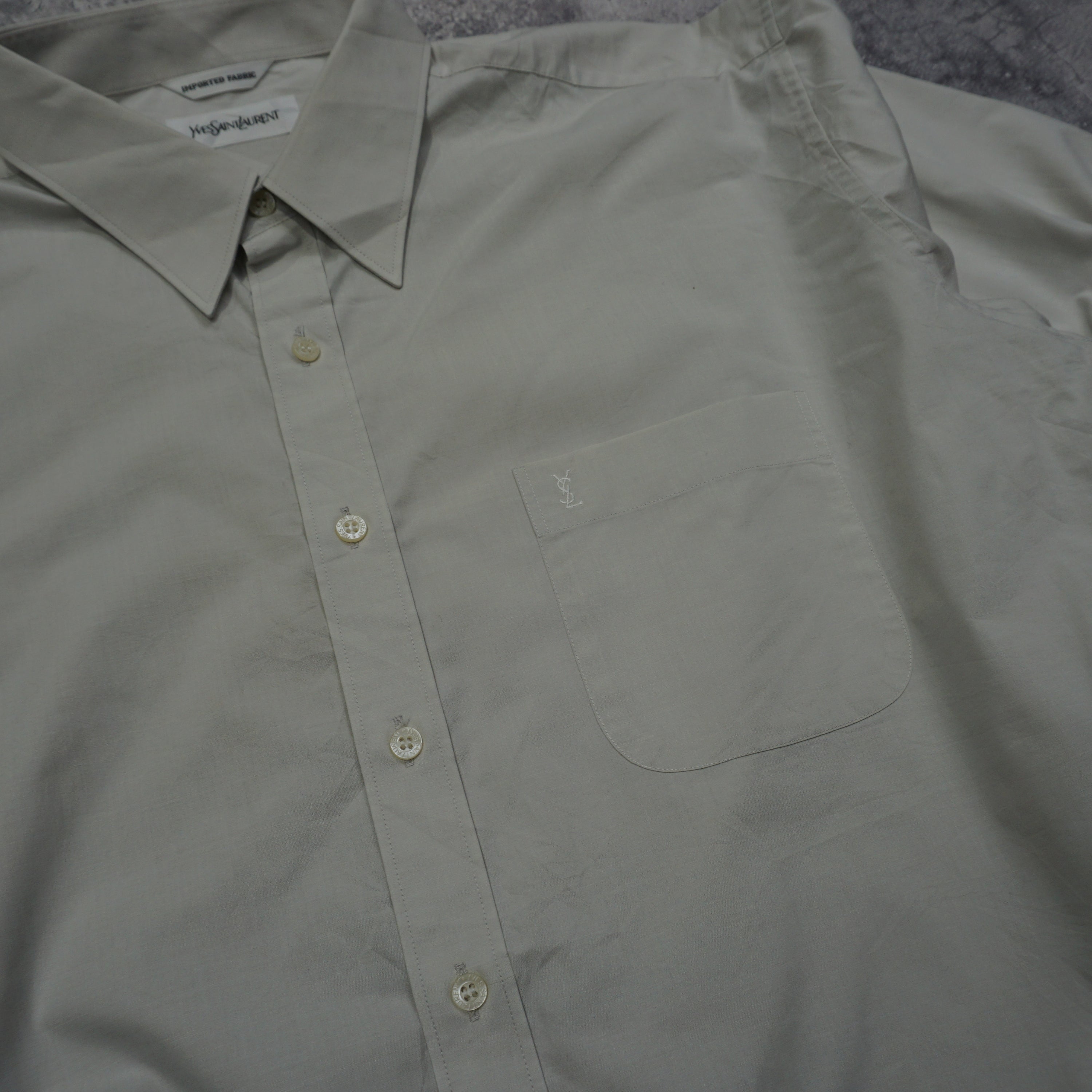 2000s Yves Saint Laurent Button Up Shirt