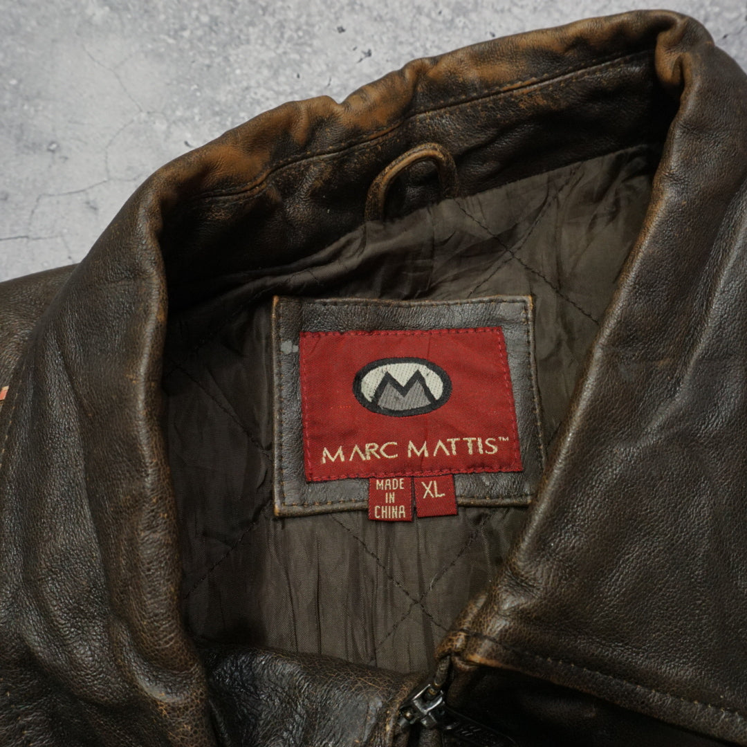 2000s Marc Mattis Leather Jacket