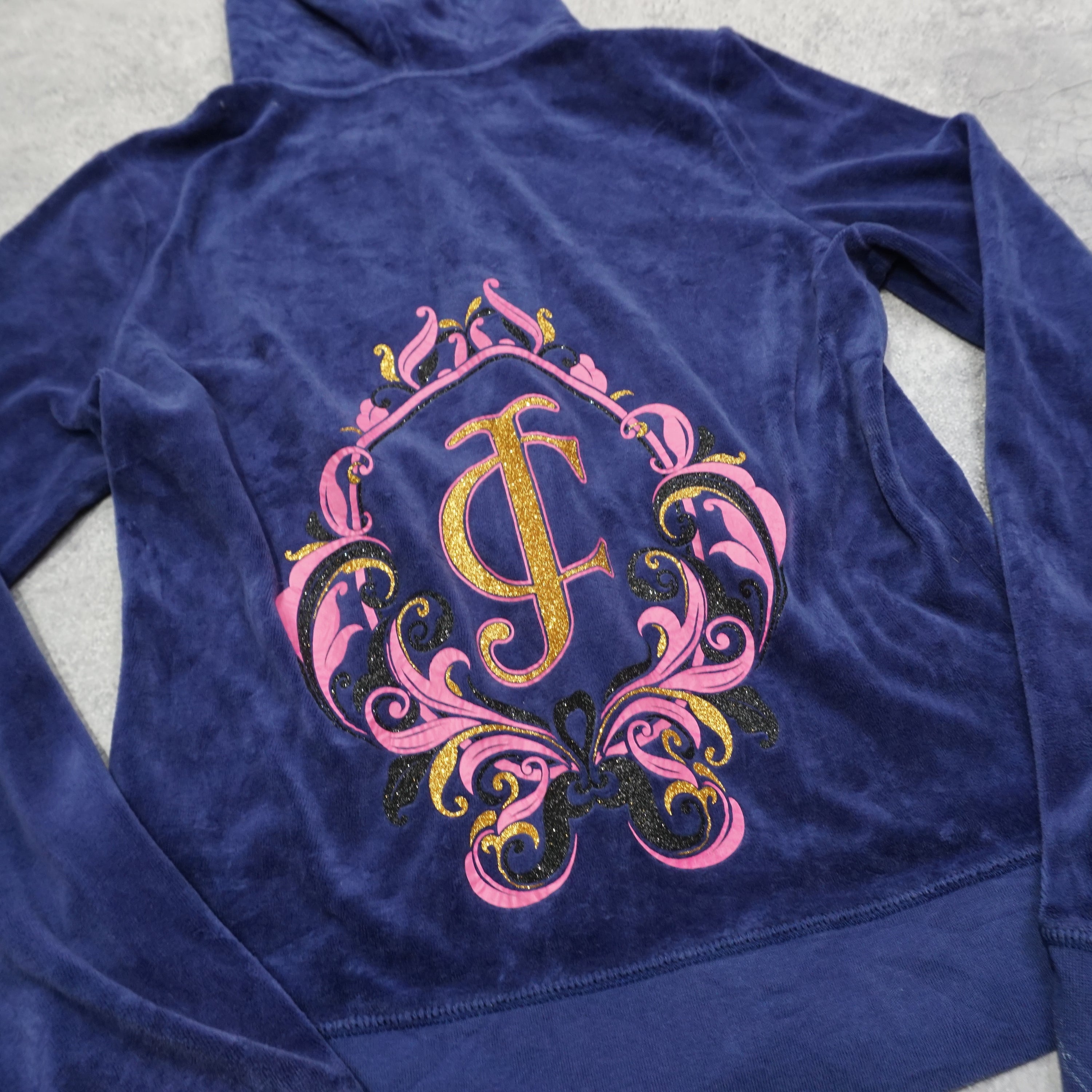2000s Juicy Couture Velour Hoodie