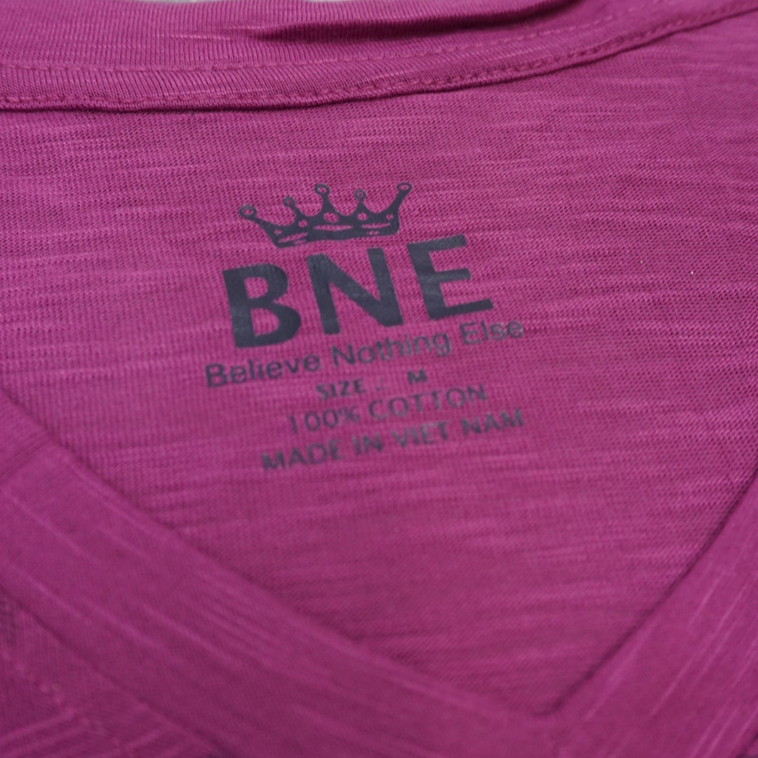 2000s BNE Graphic Rhinestone Heart T-Shirt