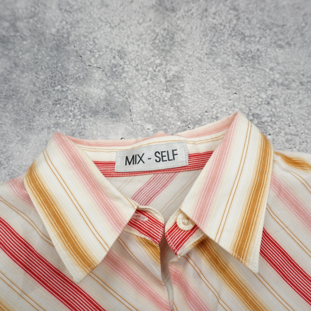 2000s Mix Self Button Up