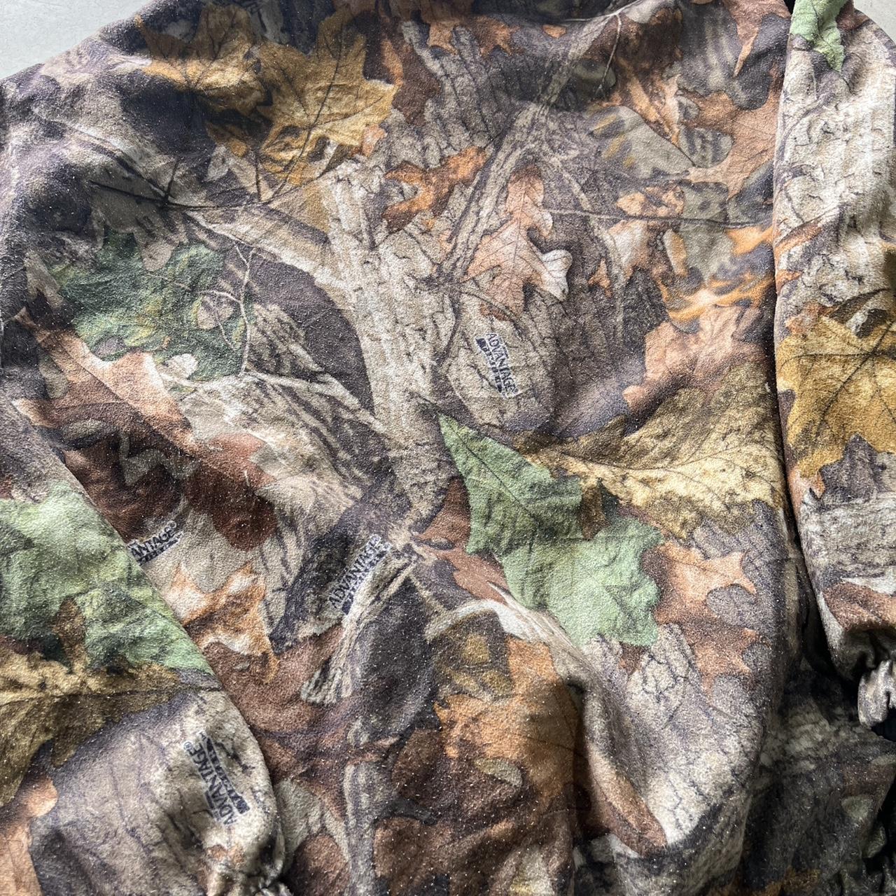 2000s Realtree Camo Quarter Zip Jumper