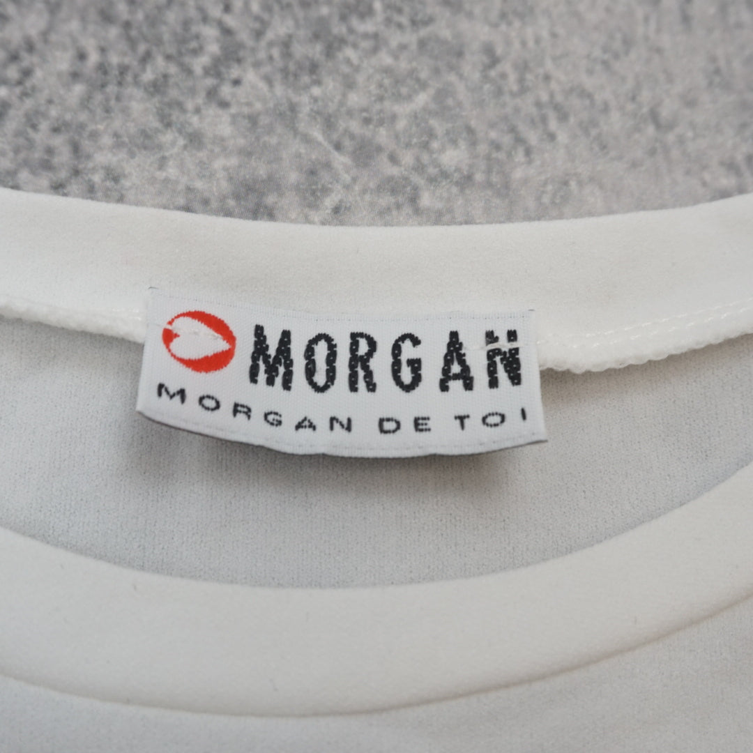 2000s Morgan Graphic Fitted T-Shirt