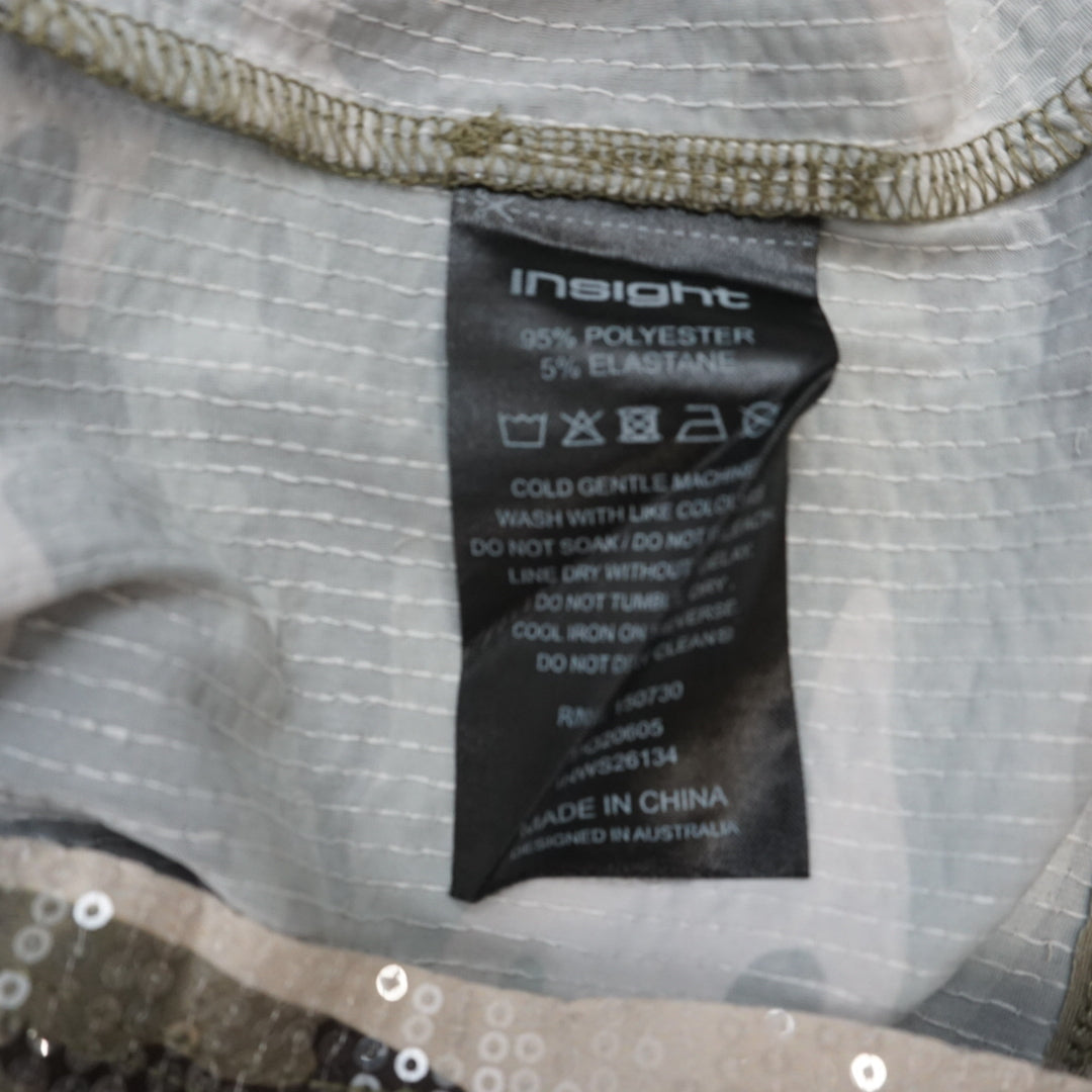 Insight Camo Sequin Cami