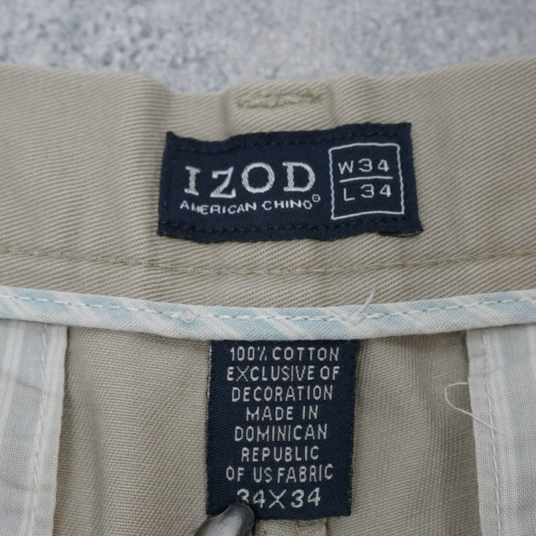 2000s Izod American Chino Pleated Shorts Chino