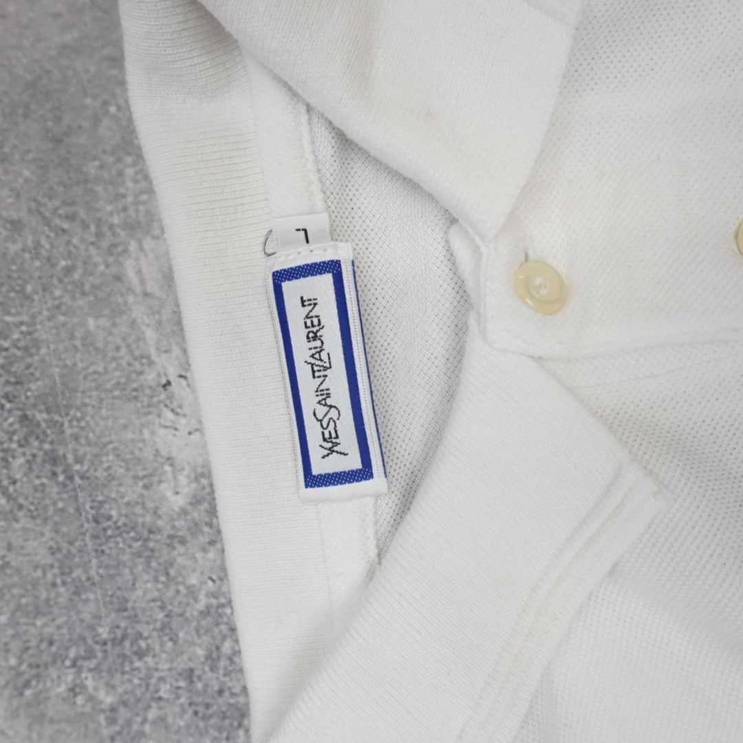 2000s Yves Saint Laurent Boxy Fit Polo