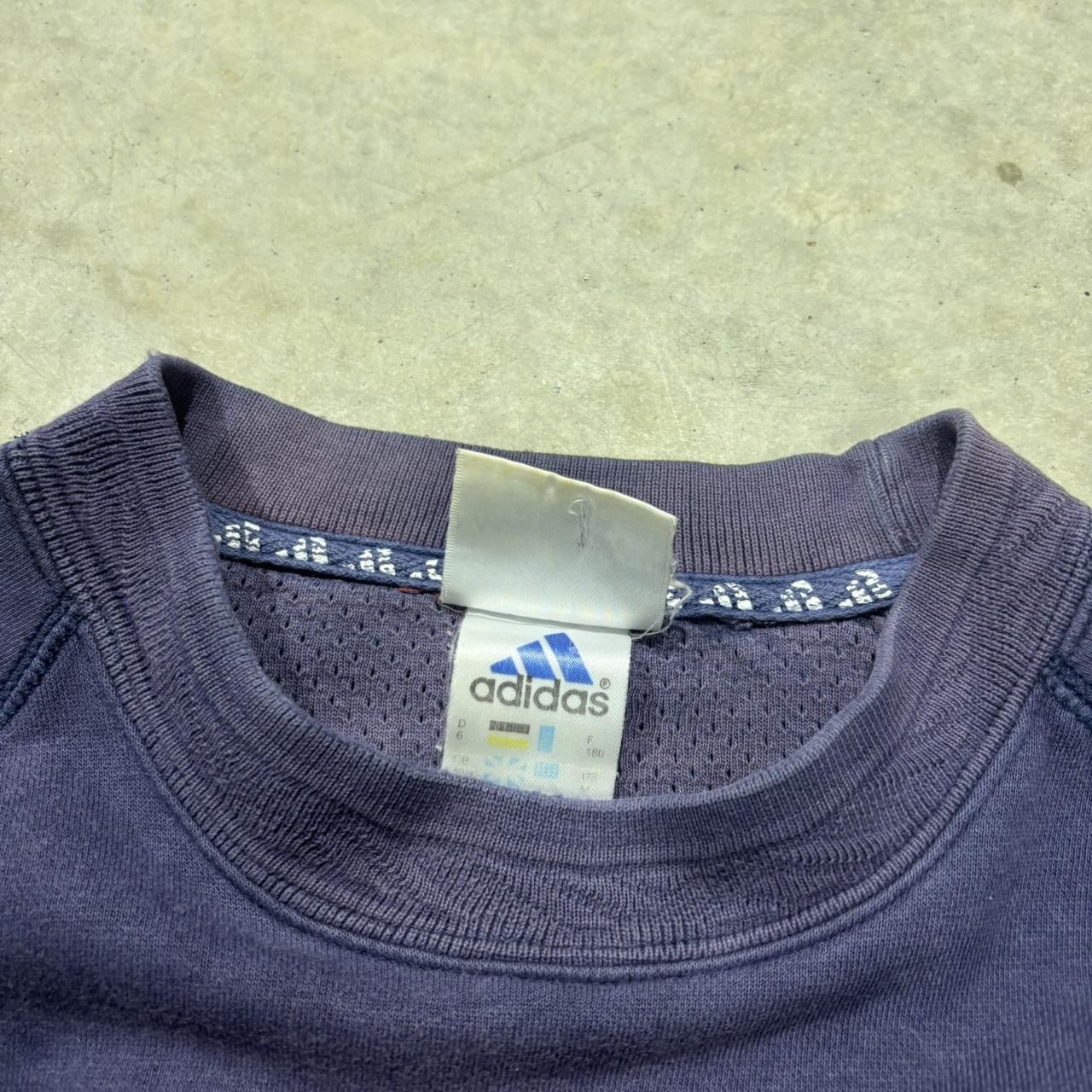 90s Adidas Oversized Crewneck