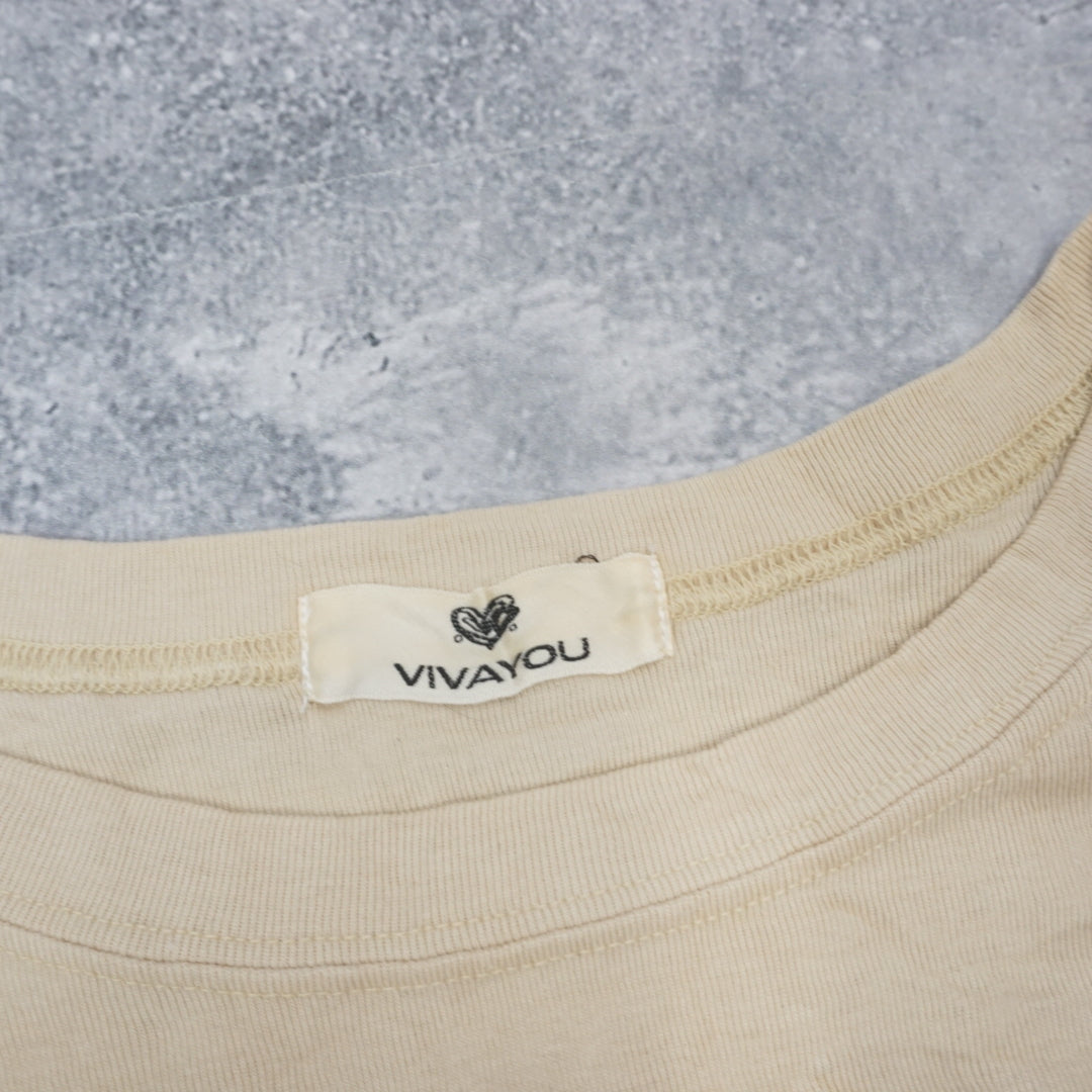 2000s Vivayou Graphic Pin-Up T-Shirt