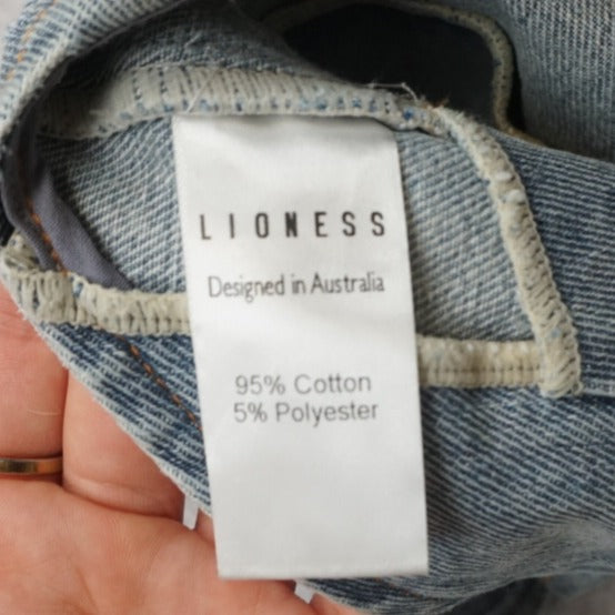 Lioness Denim Halter Top