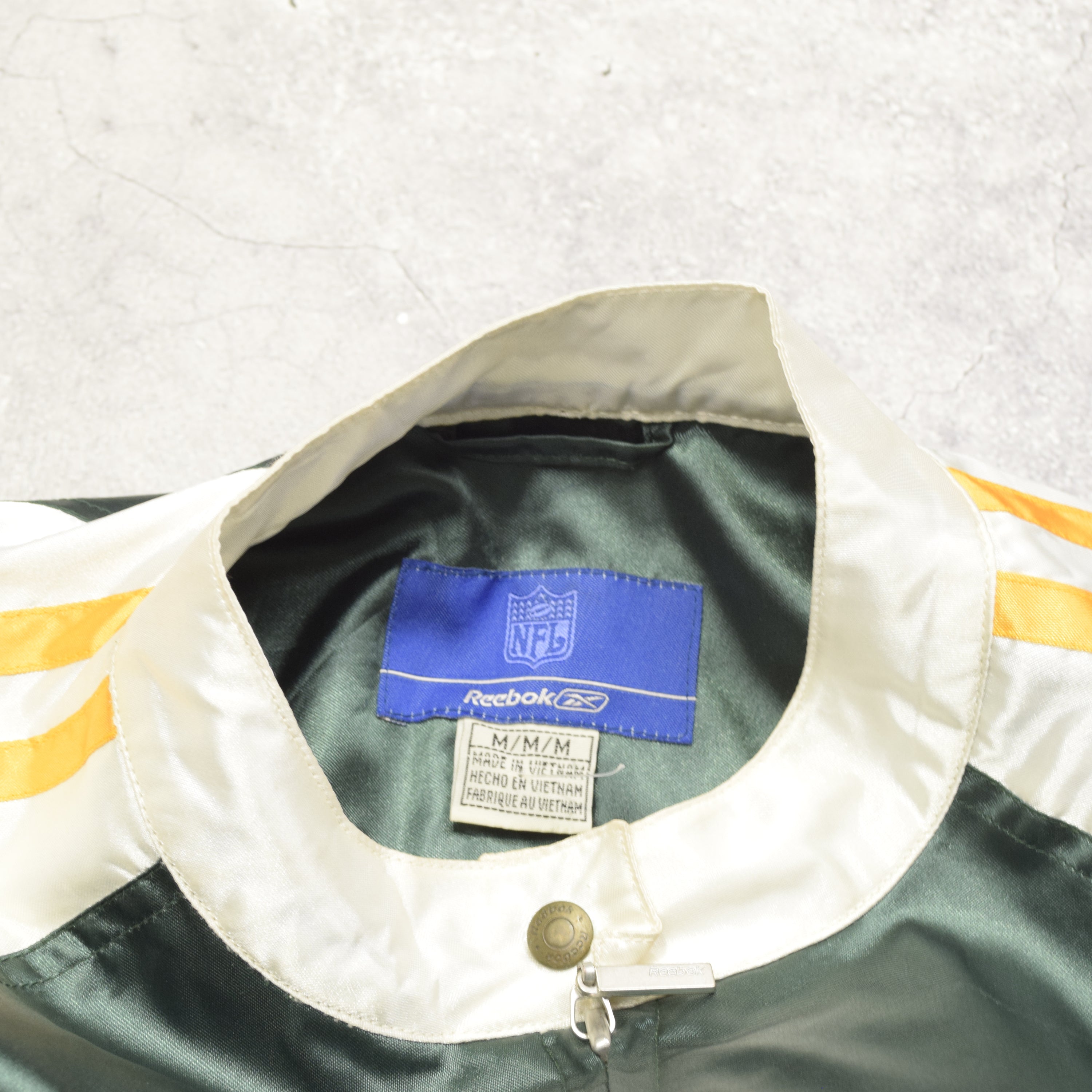 90s Reebok Packers Vintage Track Jacket