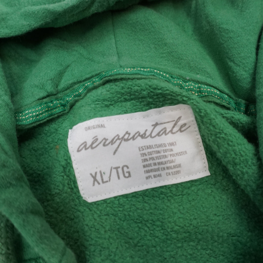 Aeropostale Cropped Graphic Hoodie