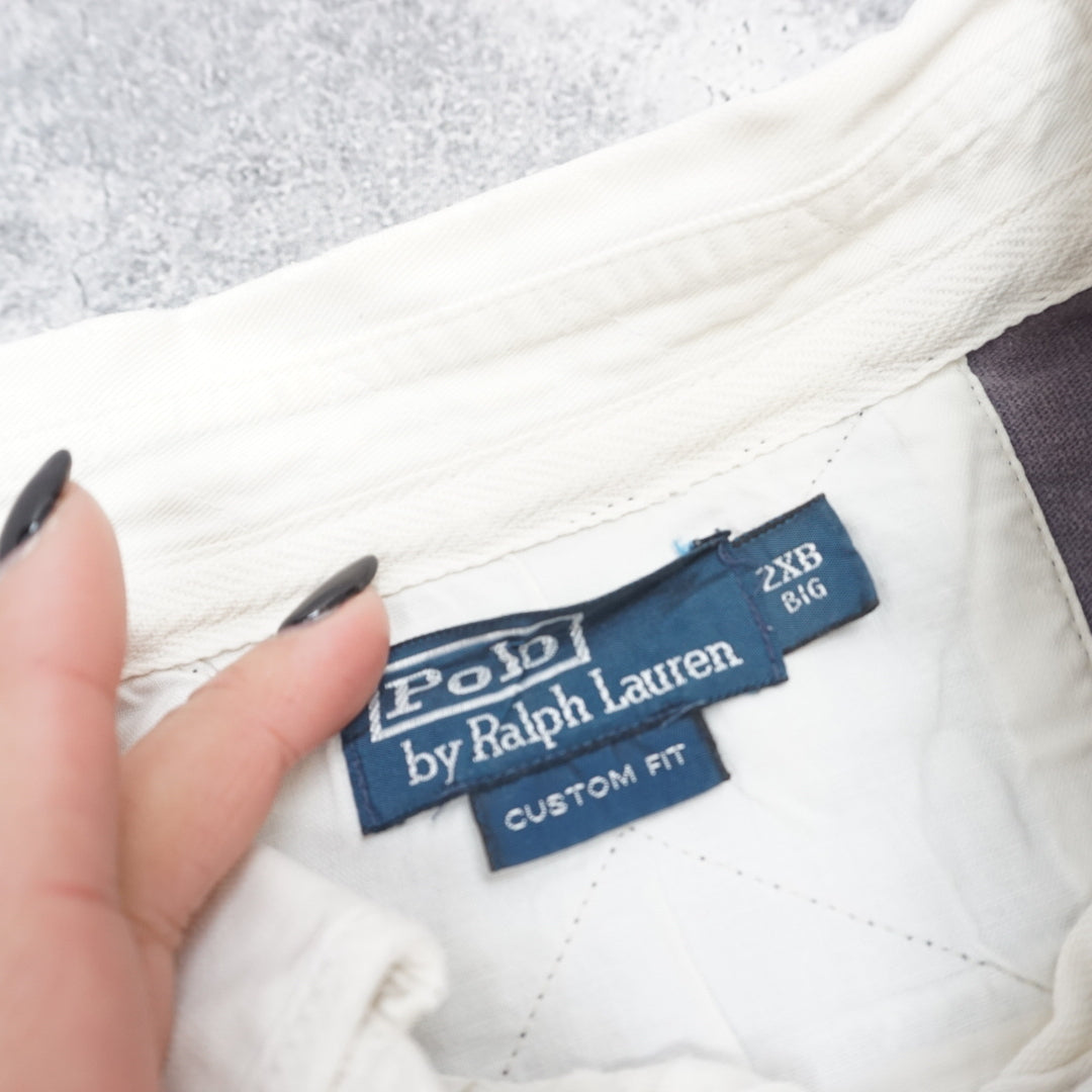 2000s Polo Ralph Lauren Custom Fit Striped Polo