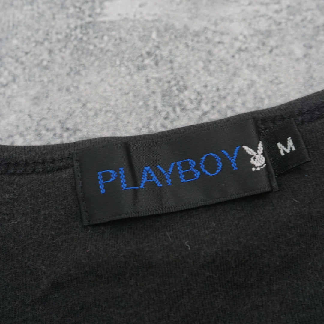 2000s Playboy Cropped Tank Top Top