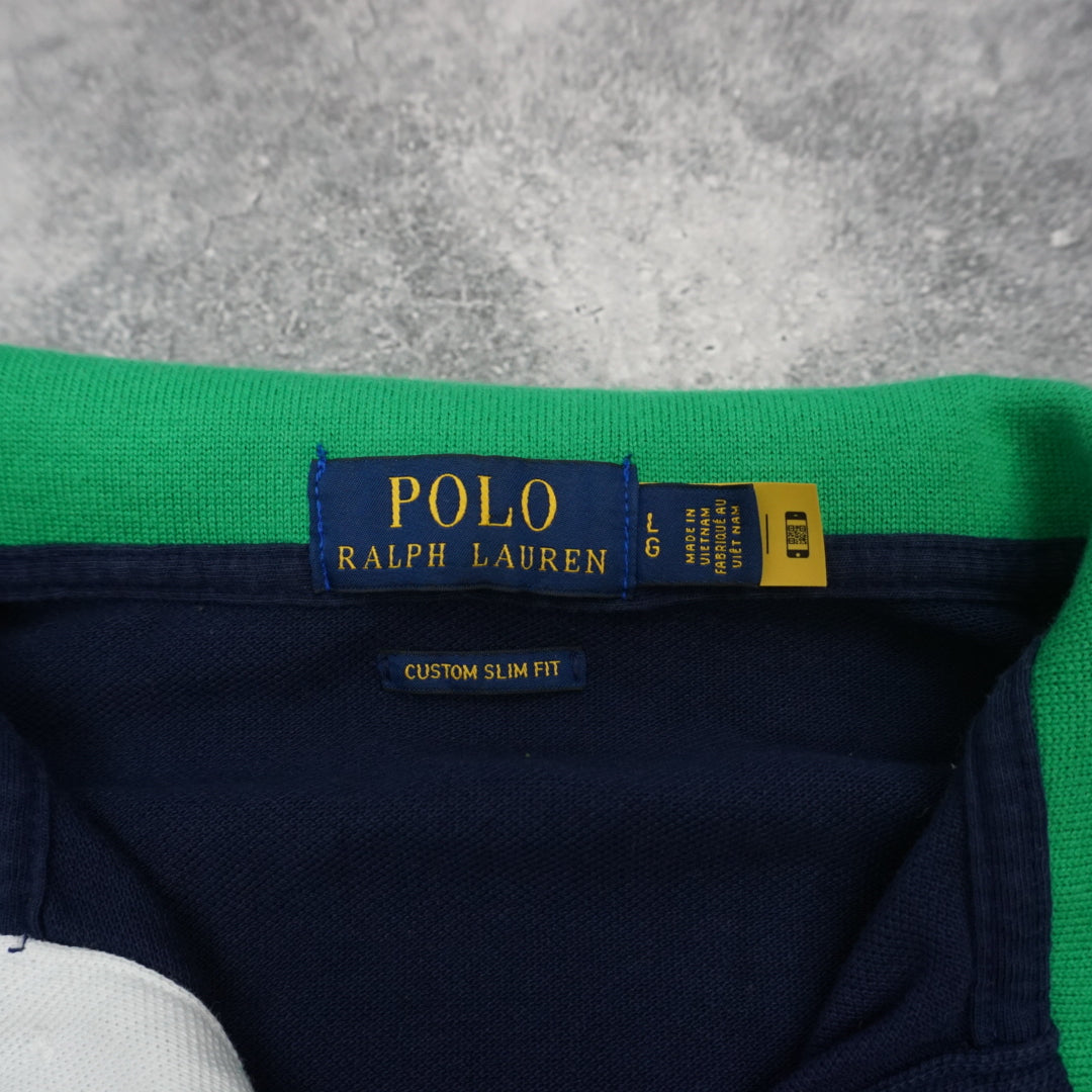 2000s Polo Ralph Lauren Custom Slim Fit Polo