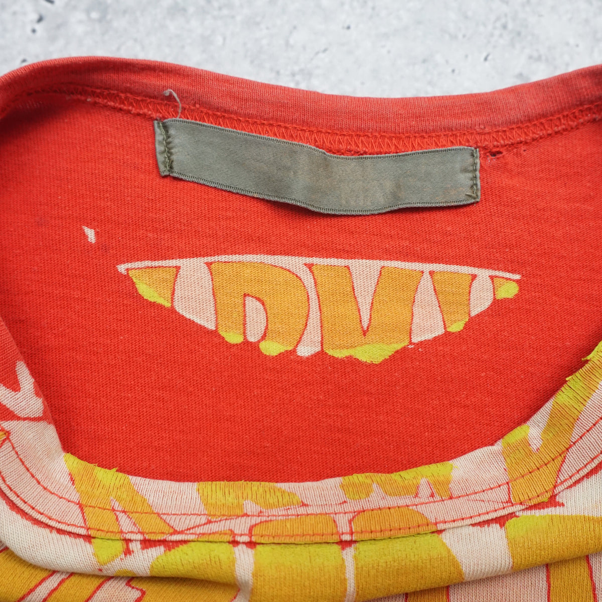 Comme des Garçons Red Print T-Shirt