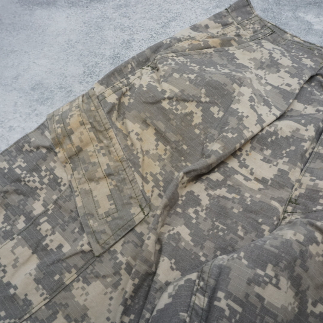 2000s ACU Digital Camo Military Cargo Pants