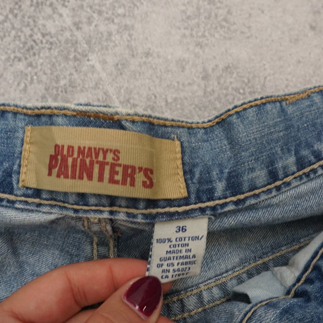 2000s Old Navy Painter Carpenter Baggy Jorts