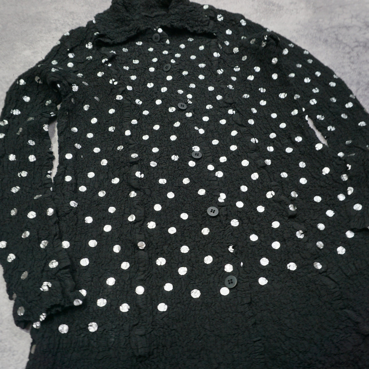 Issey Miyake Me Polka Dot Top