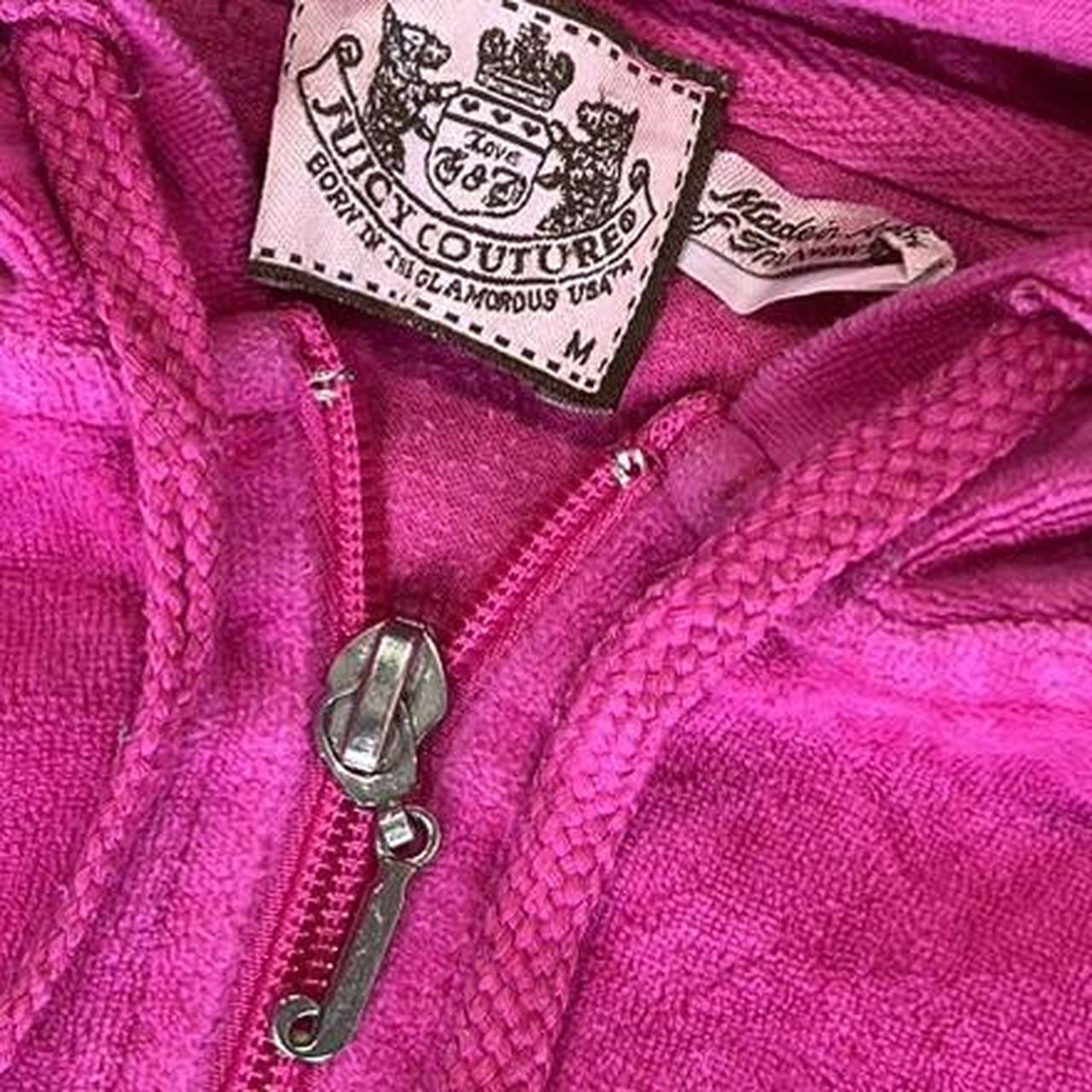2000s Juicy Couture Velour Hoodie Zip Up
