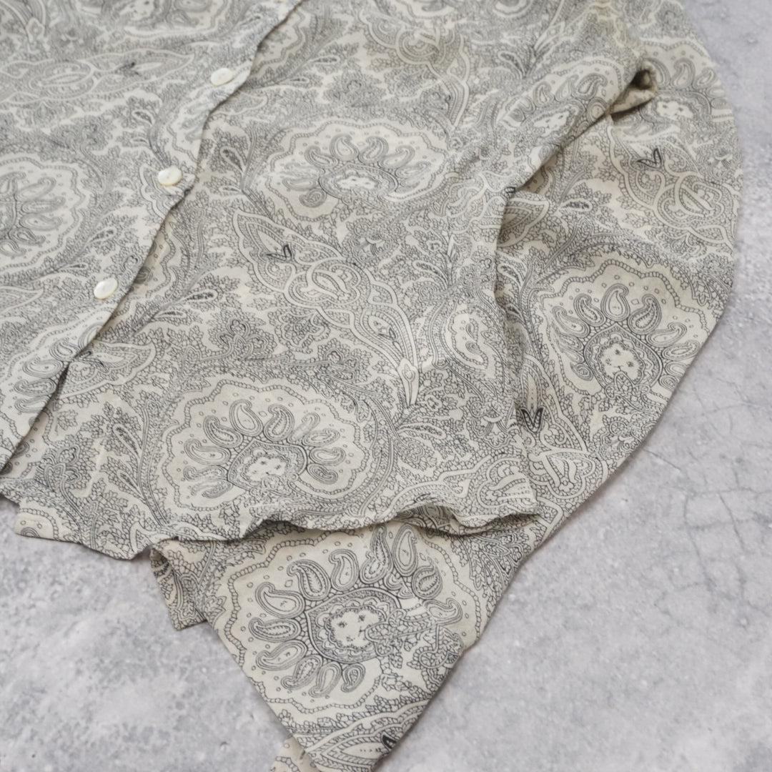 Blunauta Paisley Patterned Button Up