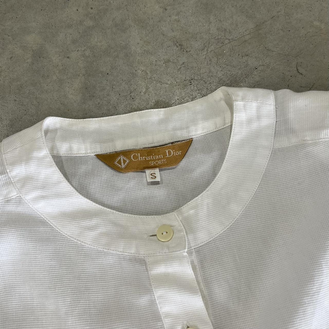 90s Christian Dior Button Up Top