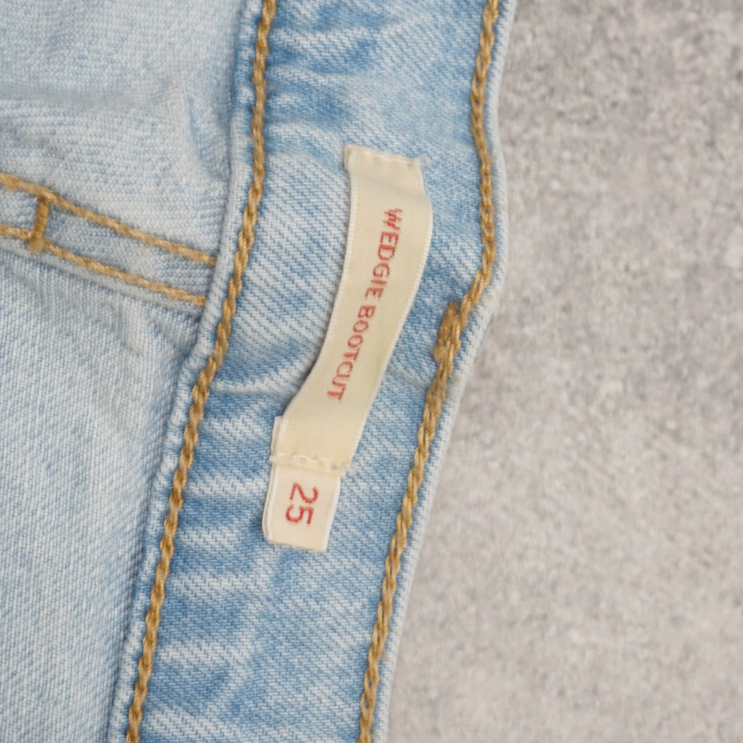 Levi's Wedgie Bootcut Light Wash Jeans