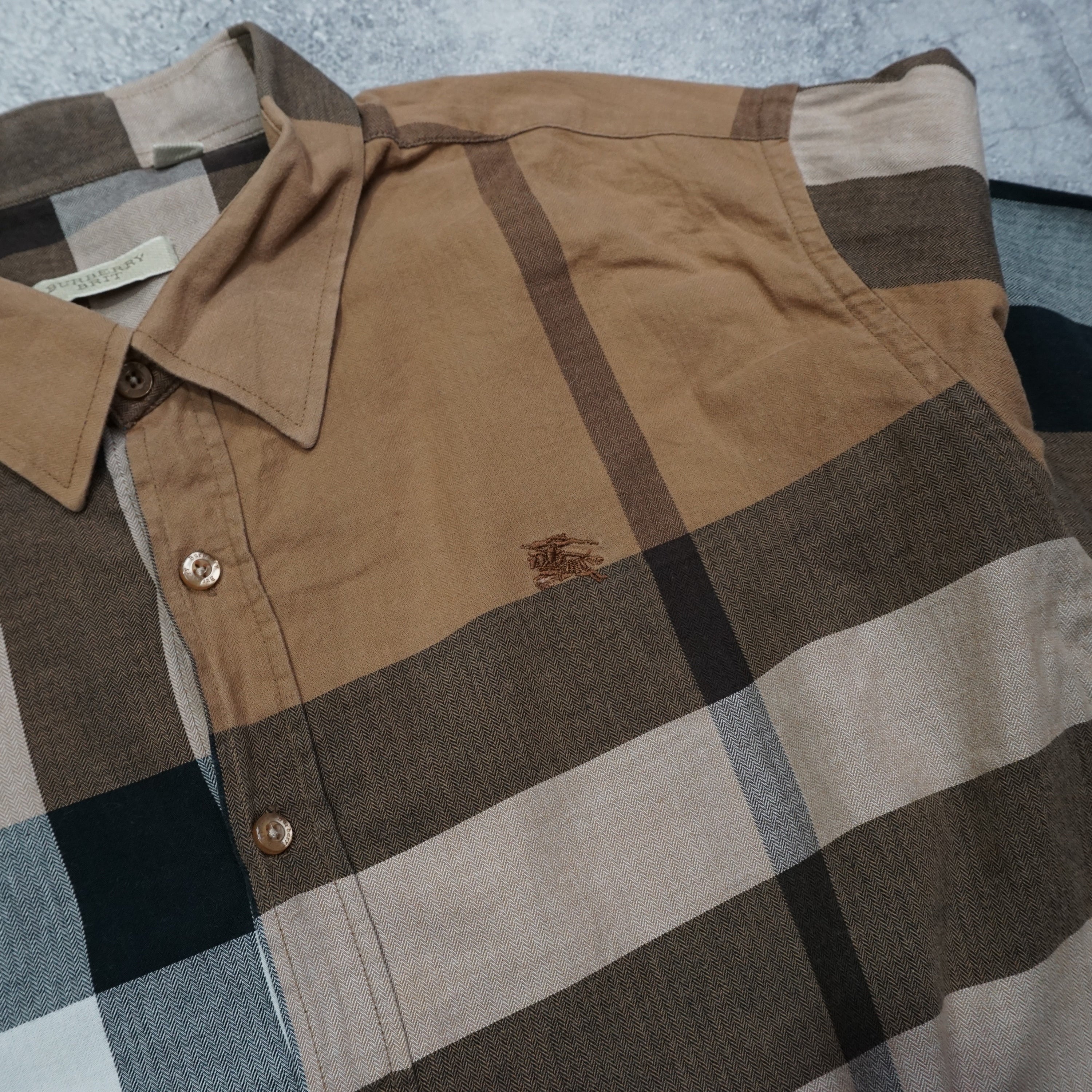Burberry Nova Check Button Up Shirt