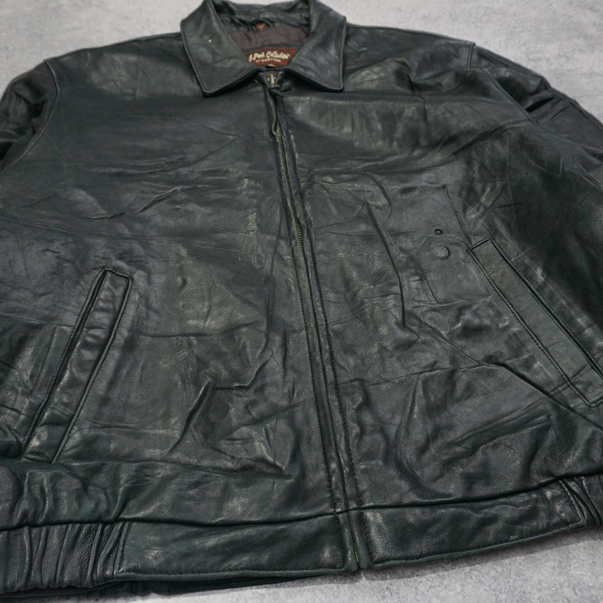 90s J Park Collection Leather Jacket