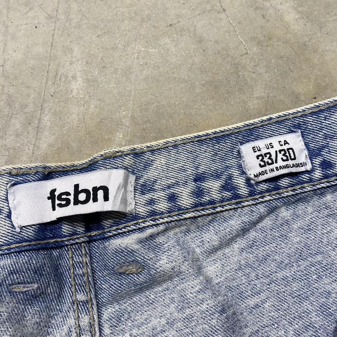 2000s fsbn Double Knee Baggy Jeans Carpenter