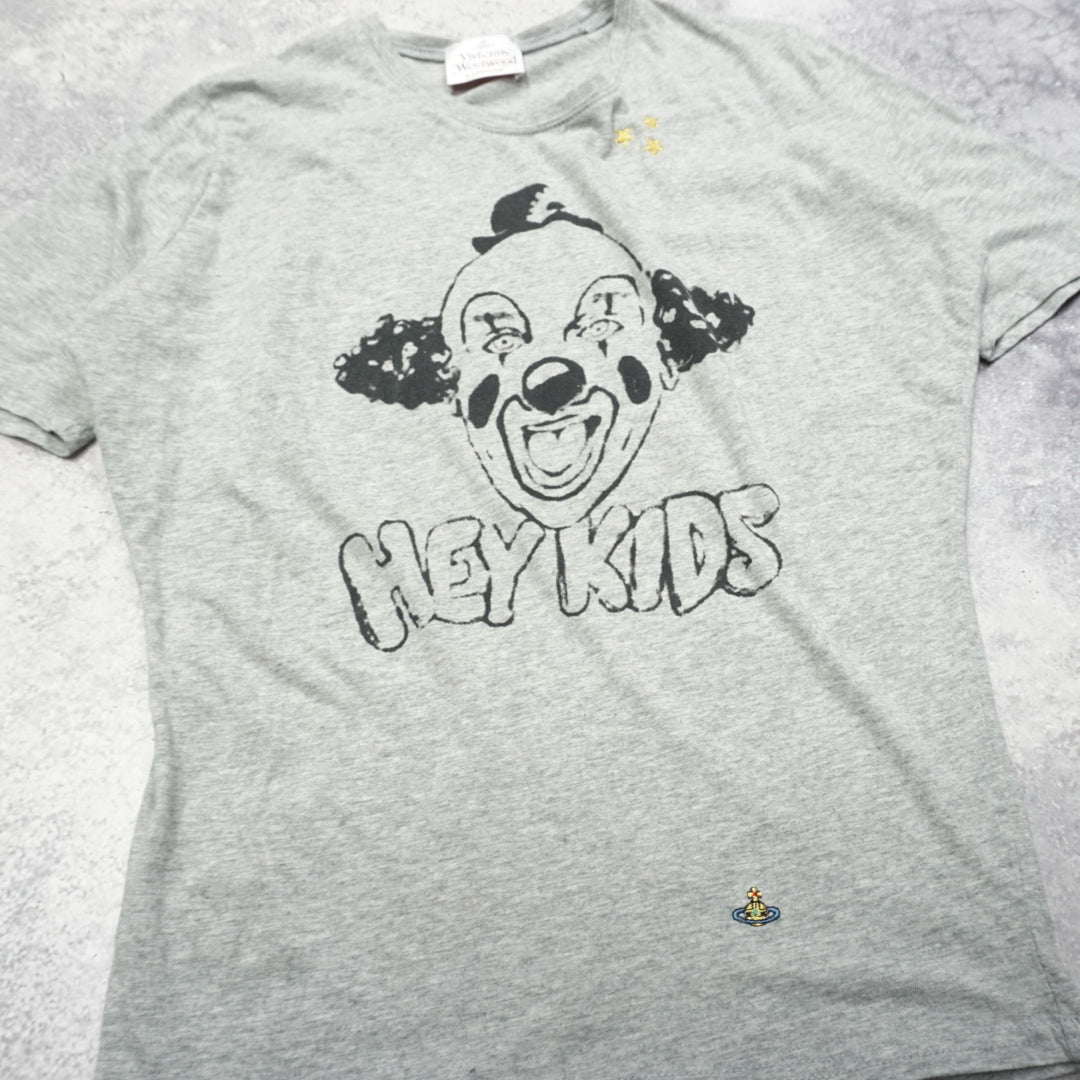 2000s Vivienne Westwood Clown Graphic T-Shirt