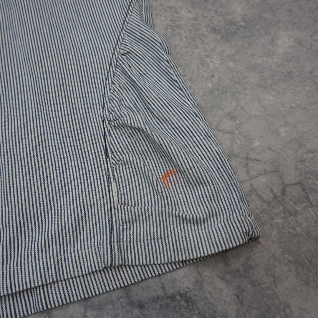 2000s Graphic Striped Shirt