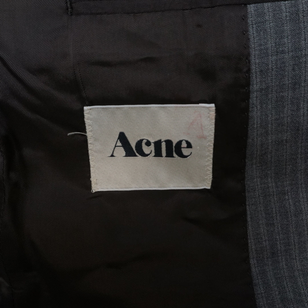 Acne Studios Pinstriped Slim Fit Blazer