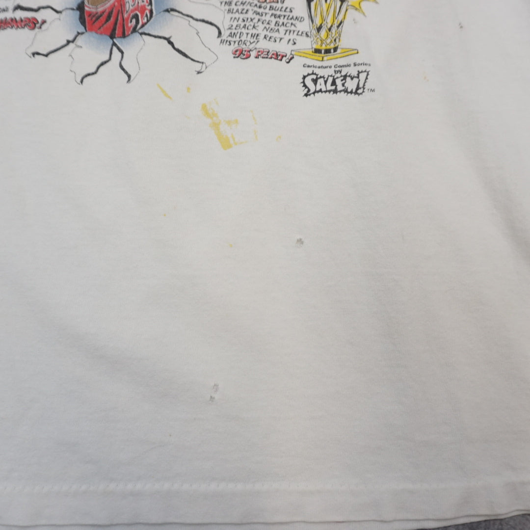 90s Salem Chicago Bulls Graphic T-Shirt