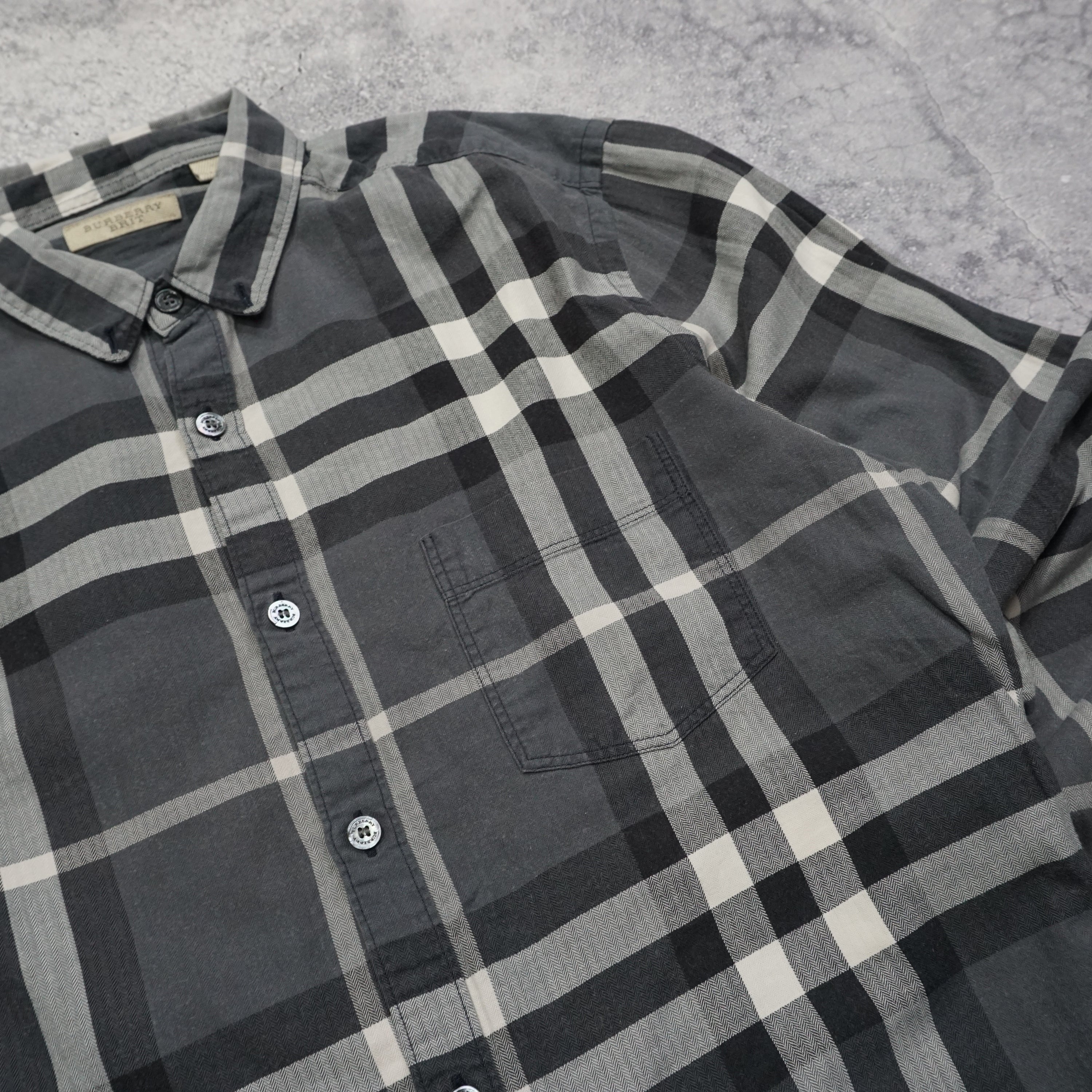 Burberry Nova Check Button Up