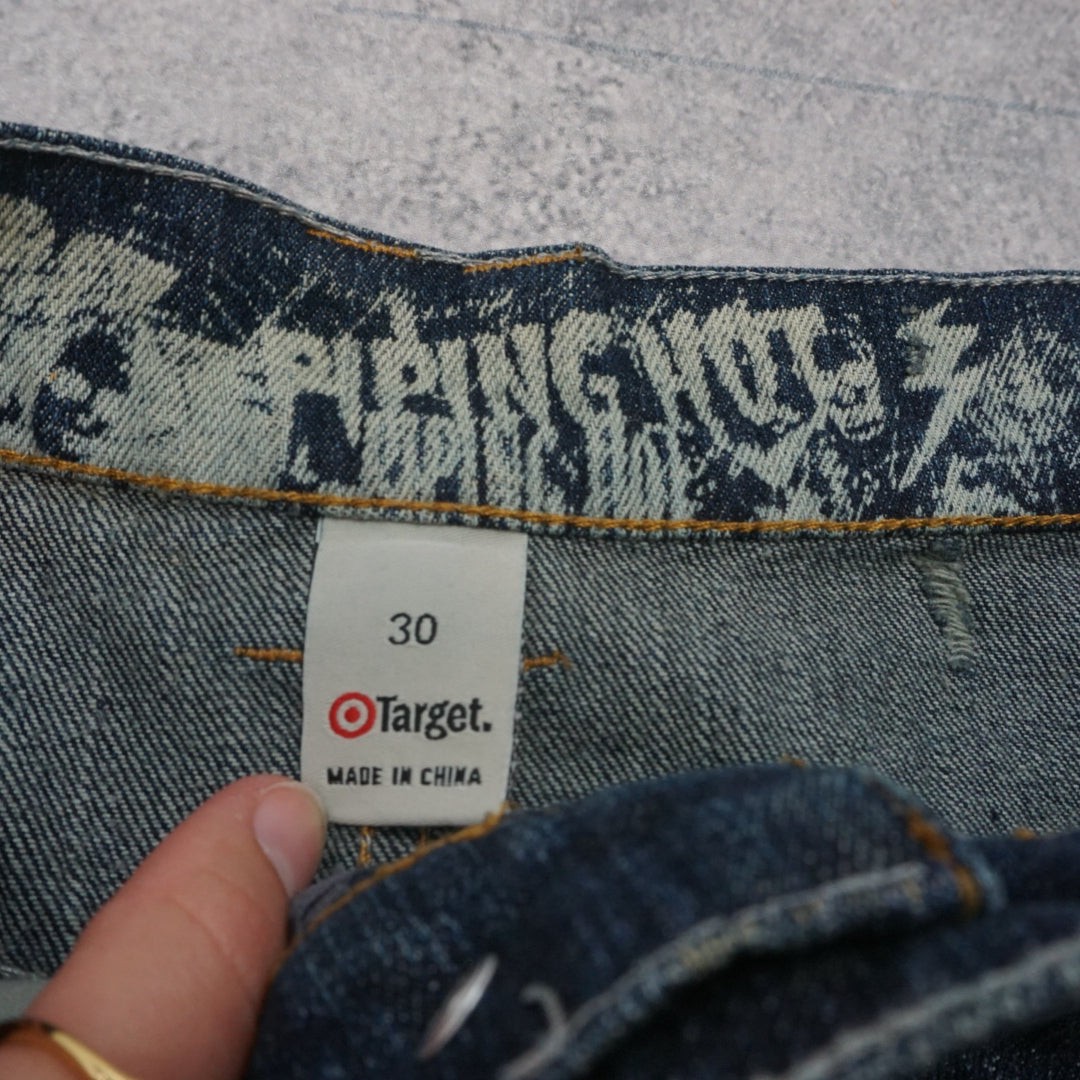 2000s Target Baggy Graphic Jorts