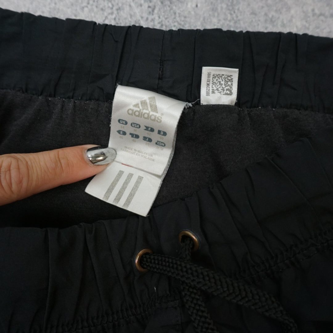 2000s Adidas Three Stripe Woven Track Pants