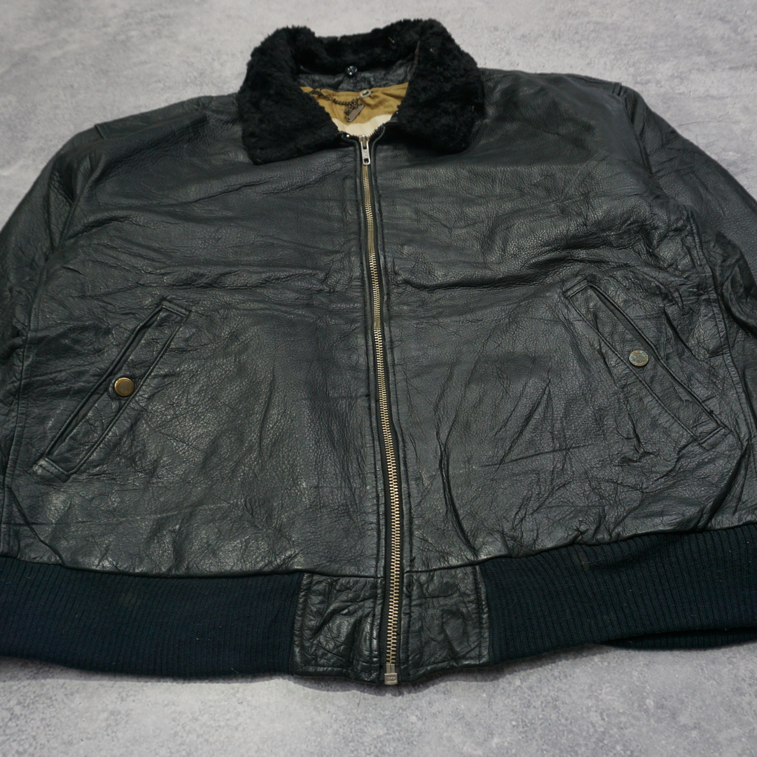 90s Leather Jacket