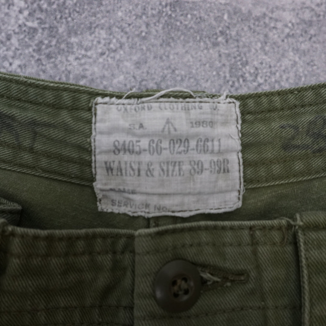 80s Oxford Clothing Cargo Pants