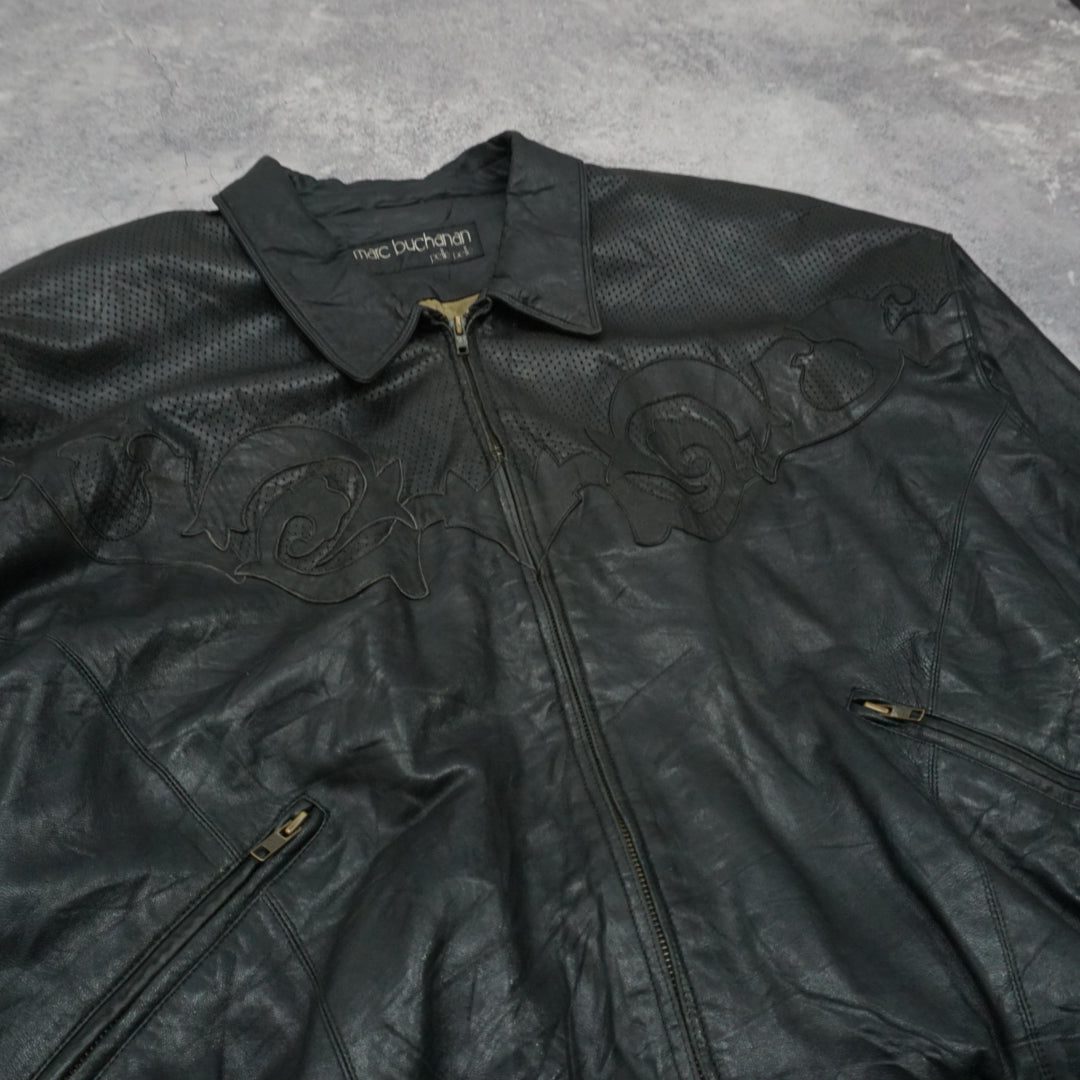 90s Pelle Pelle Marc Buchanan Leather Jacket