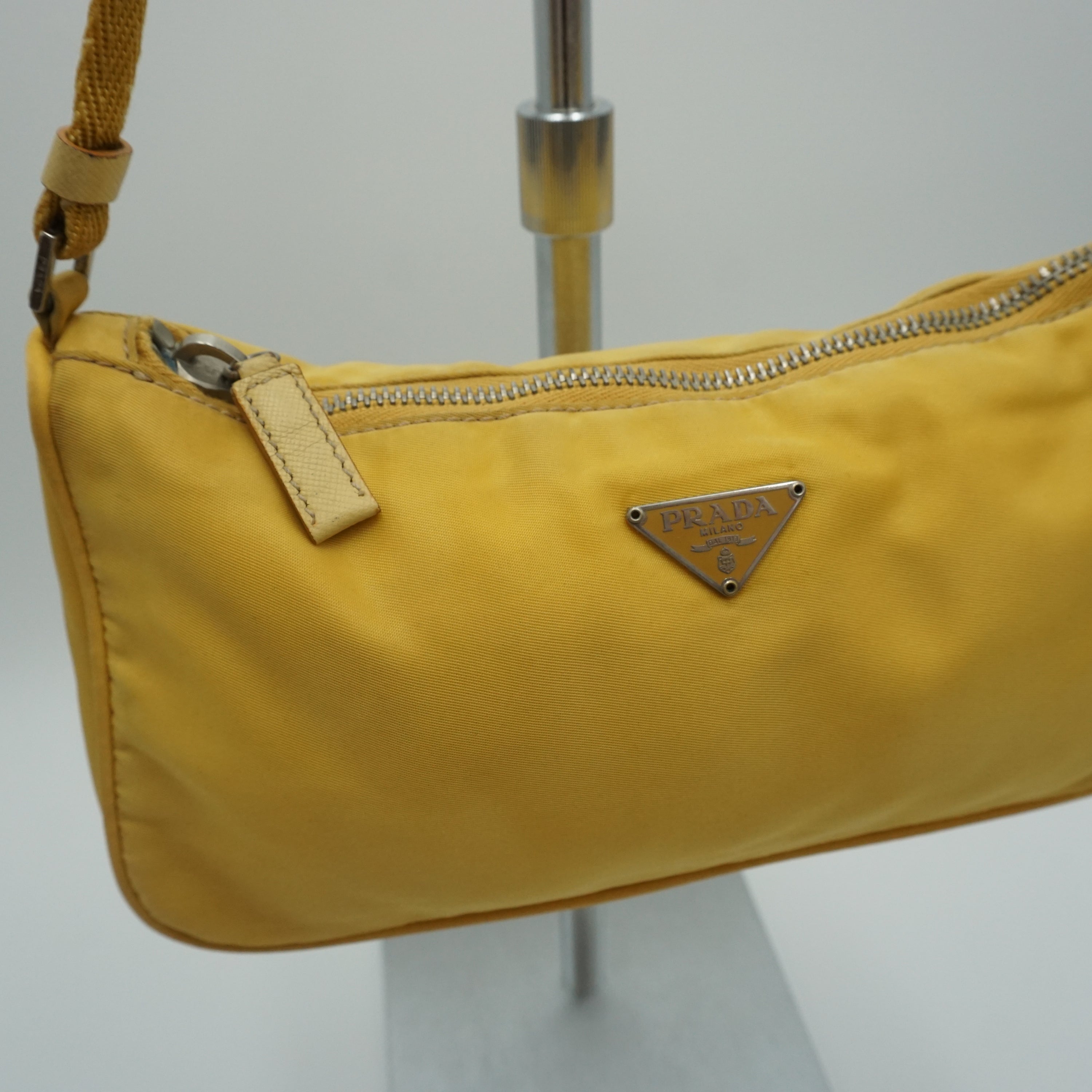 2000s Prada Nylon Mini Handbag
