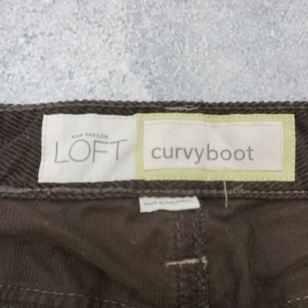 Ann Taylor Curvyboot Pants Bootcut