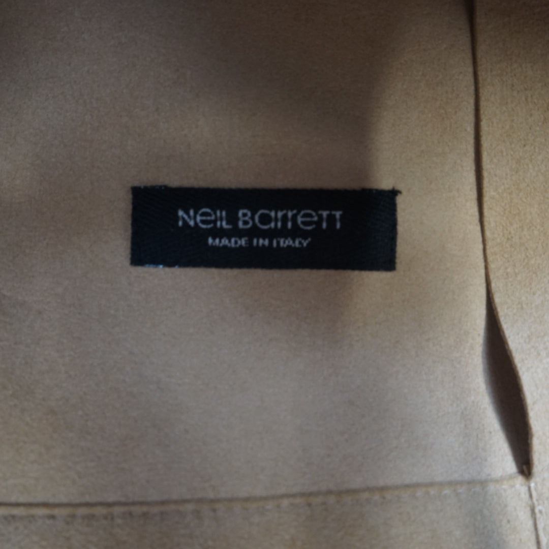 Neil Barrett Faux Suede Minimal Jacket